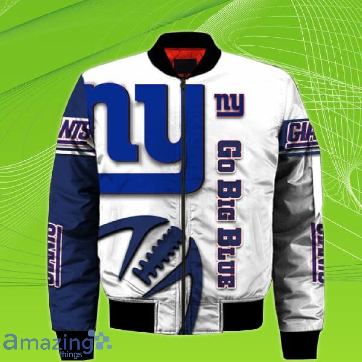 New York Giants NFL Bomber Jacket Best Gift For Fans