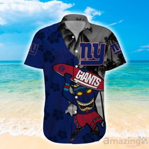 New York Giants NFL Custom Name Hawaiian Shirt Hot Design For Fans Product Photo 3