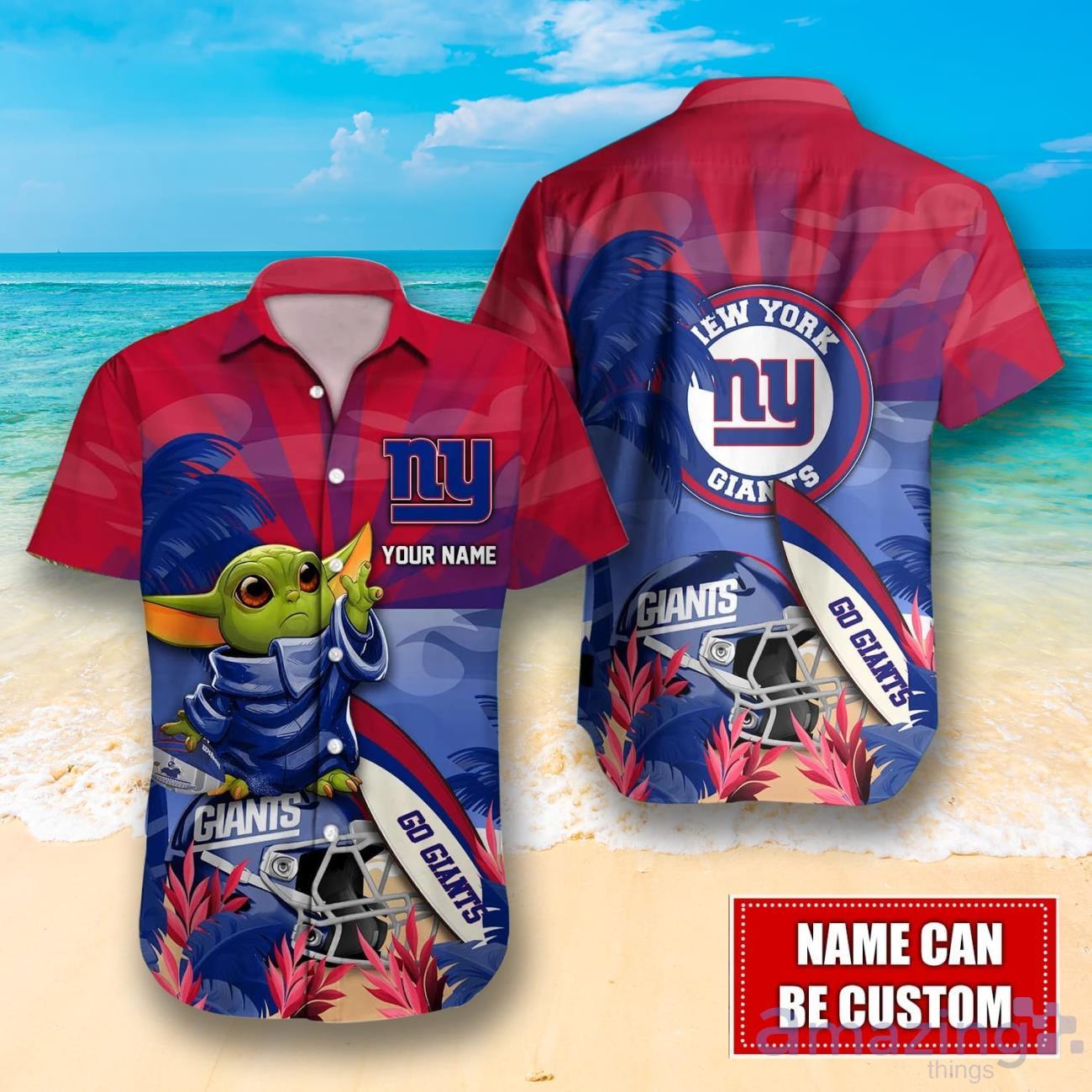 New York Giants NFL Personalized Hawaiian Shirt For Fans