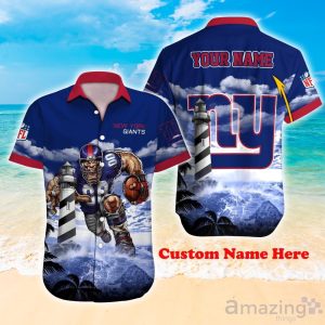 New York Giants NFL Personalized Hawaiian Shirt Hot Design For Fans Product Photo 1