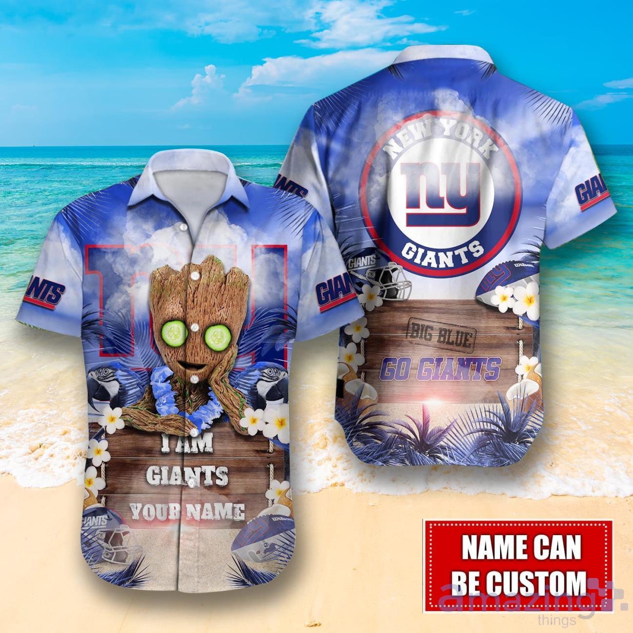 New York Giants NFL Design 2 Beach Hawaiian Shirt Men And Women For Fans  Gift - Banantees