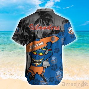 New York Islanders NHL Custom Name Hawaiian Shirt Hot Design For Fans Product Photo 2