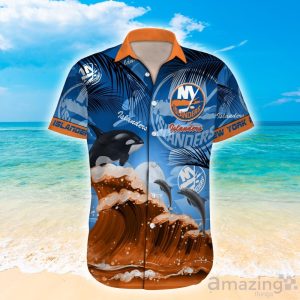 New York Islanders NHL Hot Design Custom Name Hawaiian Shirt For Fans Product Photo 3