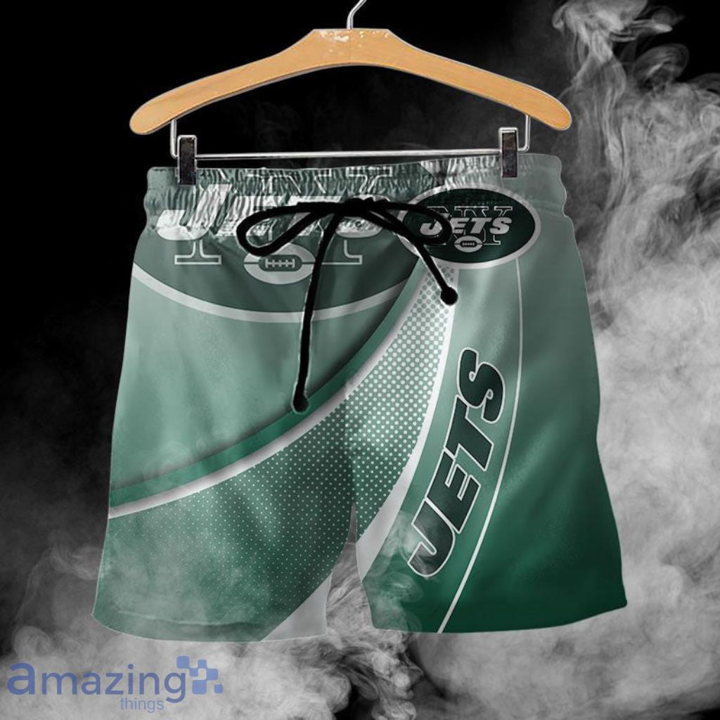 New York Jets Cool Summer Hawaiian Shorts Gift For Fans