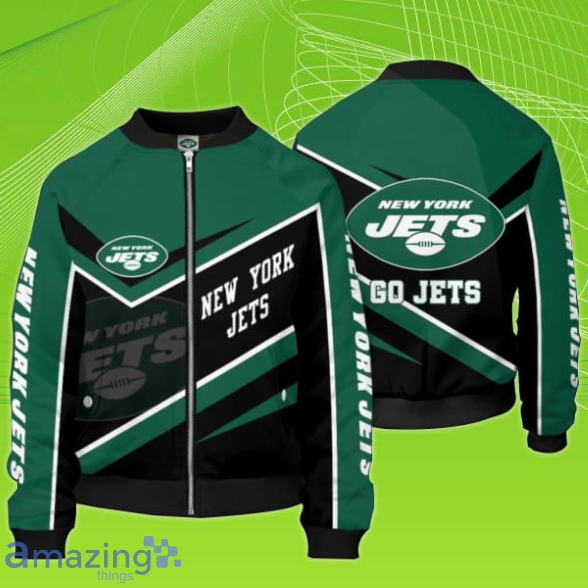 New York Jets NFL 3D Fleece Hoodie Jacket Best Gift