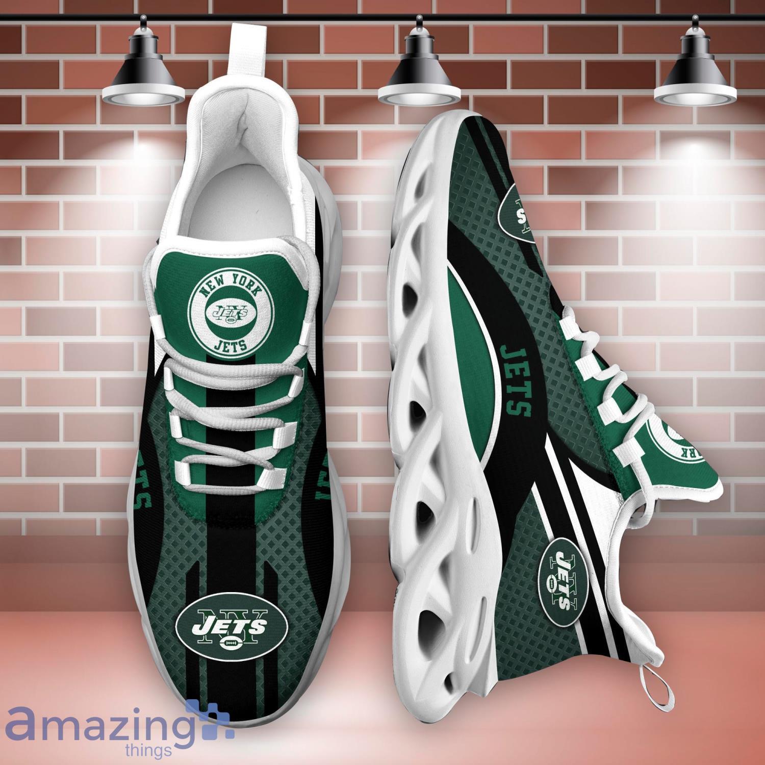 New York Jets NFL New Clunky Sneakers Max Soul Shoes For Men And Women -  Banantees