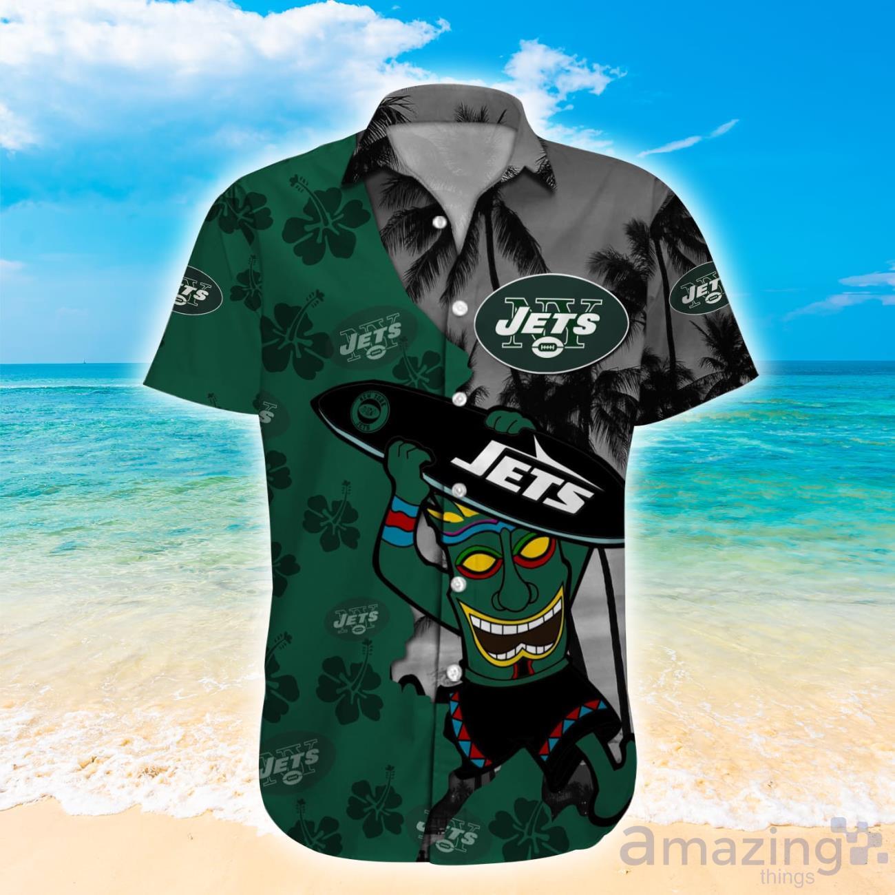 NFL New York Jets Hawaiian Shirt For Awesome Fans - Ingenious