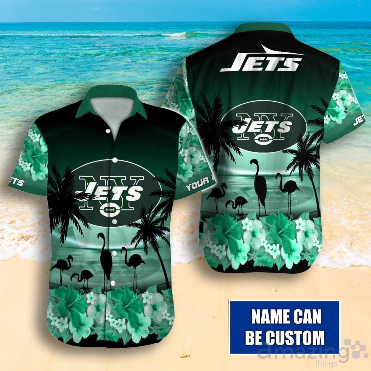 New York Jets NFL Custom Name Hawaiin Shirt Best Design For Men Women