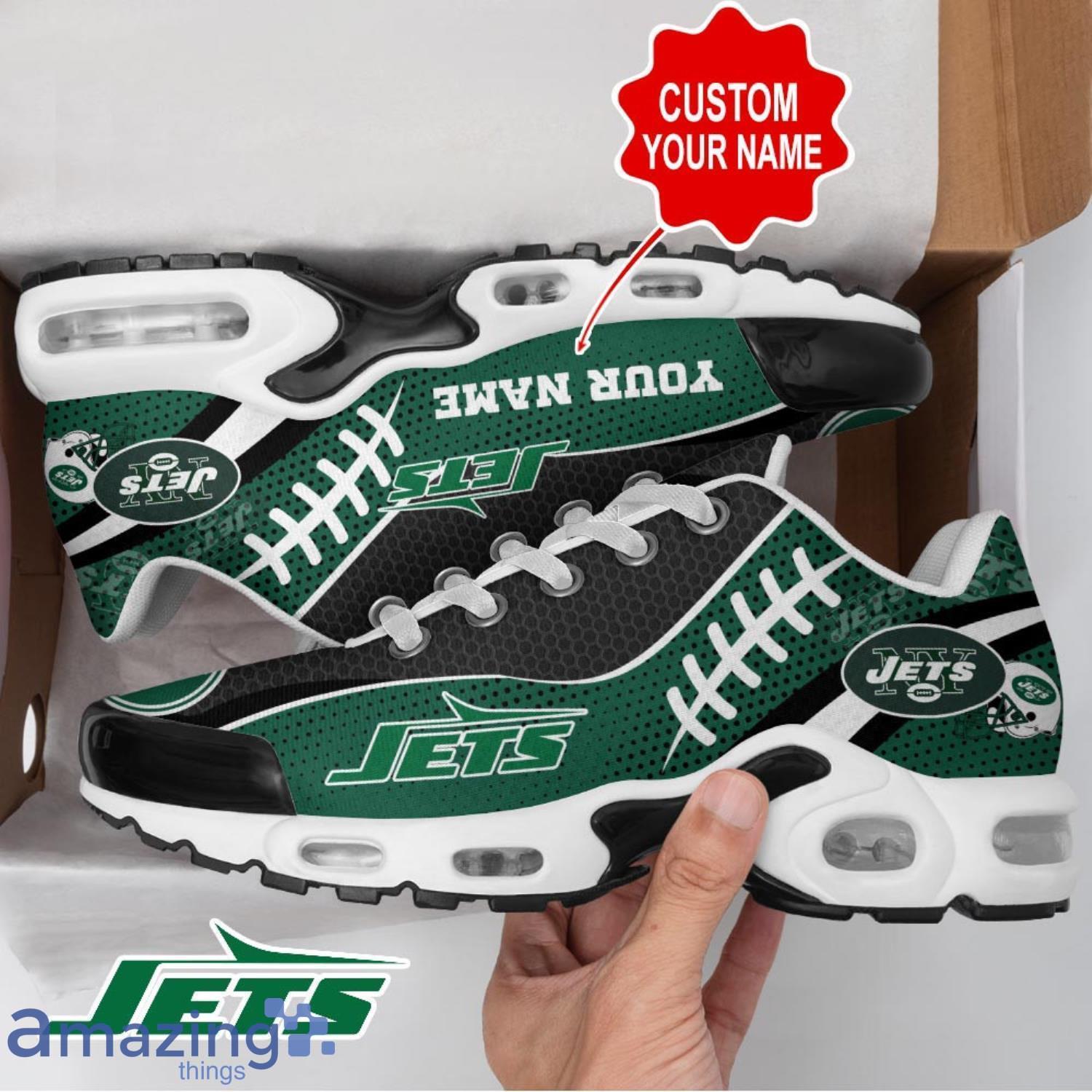 New York Jets NFL Sneakers Custom Name Ultra Air Cushion Sport Shoes For Fans Product Photo 1