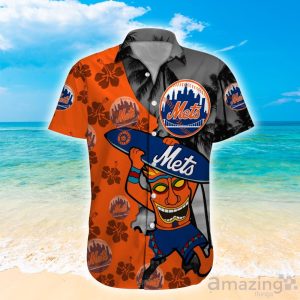 New York Mets MLB Custom Name Hawaiian Shirt Hot Design For Fans Product Photo 3