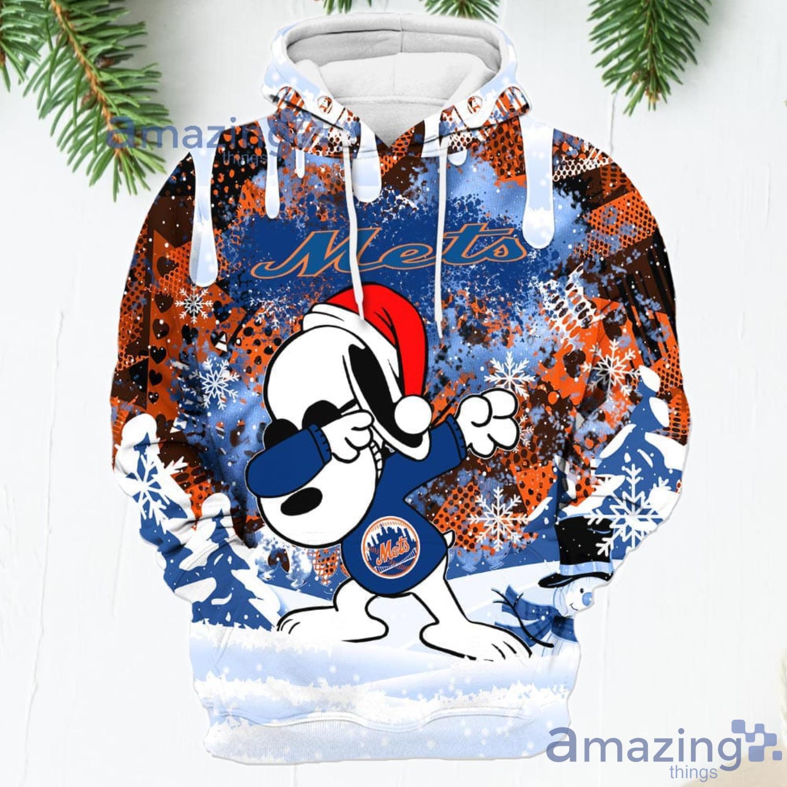 New York Mets Peanuts Snoopy For Christmas shirt, hoodie, sweater