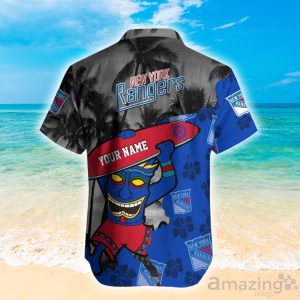 New York Rangers NHL Custom Name Hawaiian Shirt Hot Design For Fans Product Photo 2