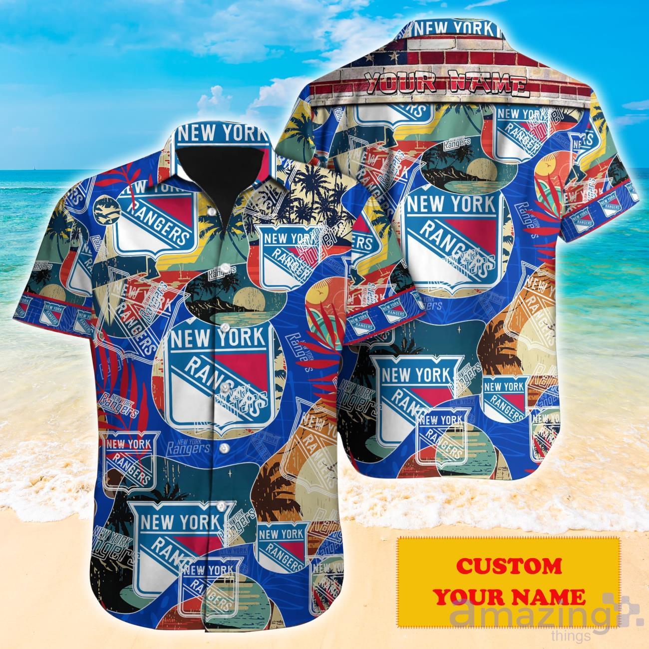 NY Rangers Hawaiian Shirt Iron Maiden New York Rangers Gift - Personalized  Gifts: Family, Sports, Occasions, Trending