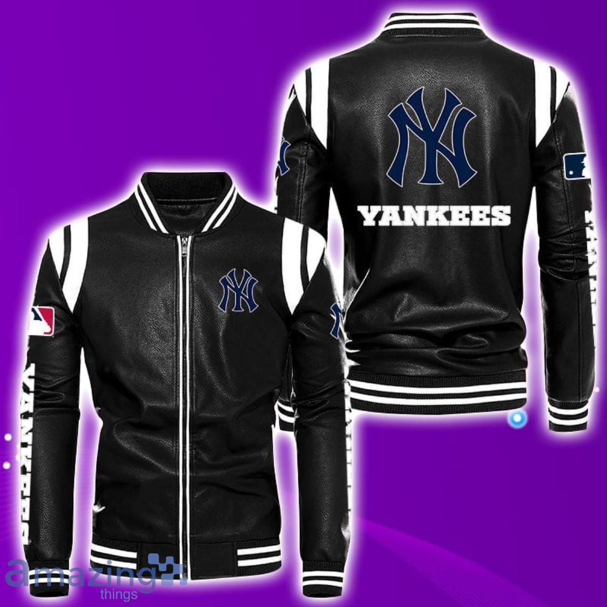 New York Yankees Leather bomber Jacket