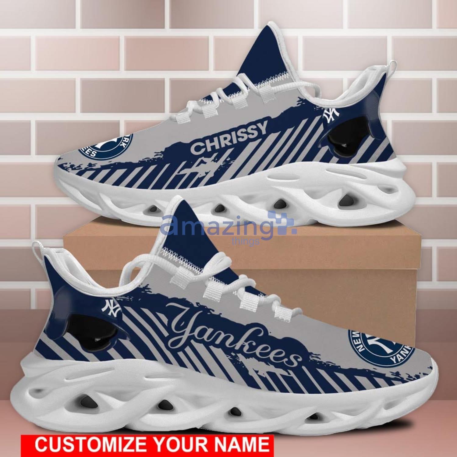 New York Yankees New Trending D Printed Clunky Max Soul Sneaker Running  Sport Shoes Men And Women Gift