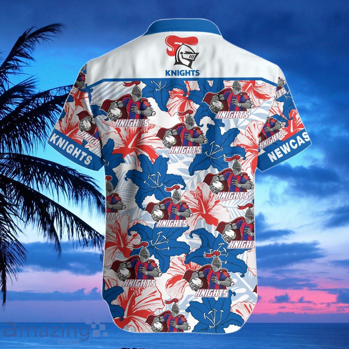 Newcastle Knights NRL Hawaiian Shirt mascot Best Gift image Newcastle Knights NRL Hawaiian Shirt mascot Best Gift Product Photo 2