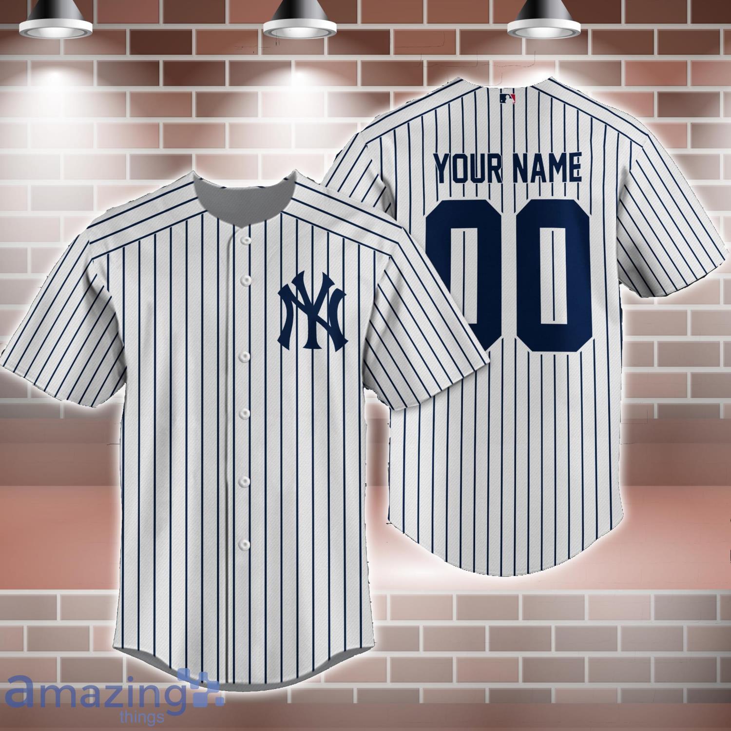 NewYork Yankees MLB Baseball Jersey Shirt Custom Name And Number For Fans
