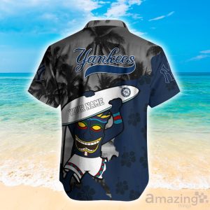 NewYork Yankees MLB Custom Name Hawaiian Shirt Hot Design For Fans Product Photo 2