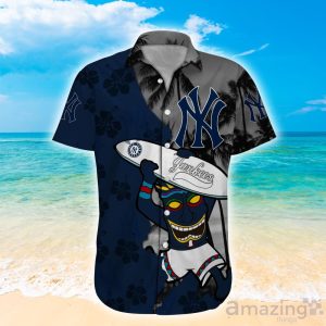 NewYork Yankees MLB Custom Name Hawaiian Shirt Hot Design For Fans Product Photo 3
