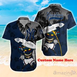 NewYork Yankees MLB Custom Name Hawaiian Shirt Hot Design For Fans Product Photo 1