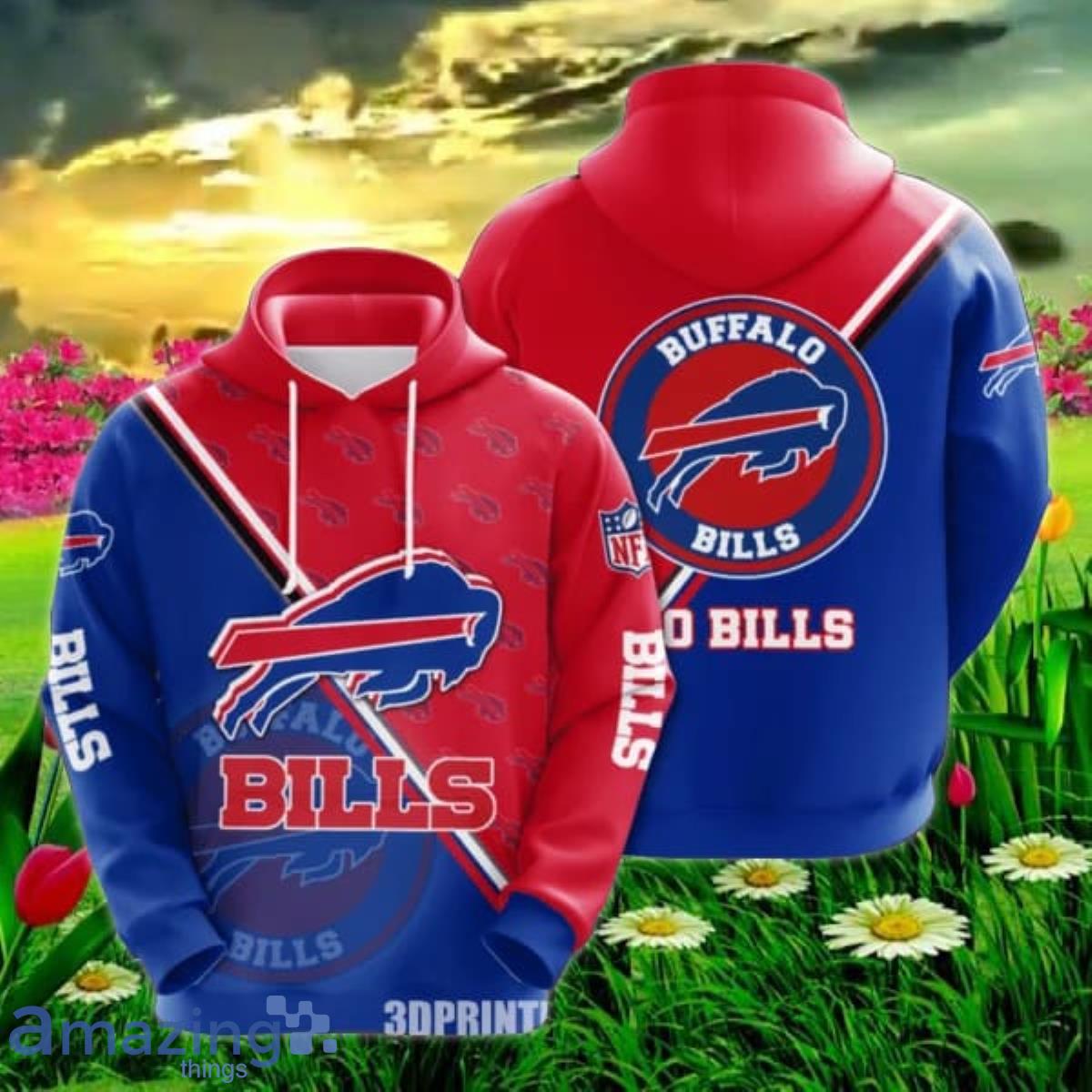 Buffalo Bills NFL Men and Women 3D Hoodie