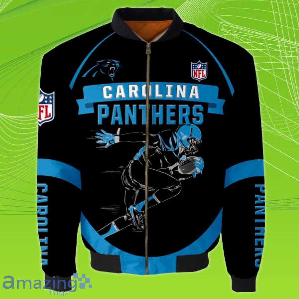 Vintage Carolina Panthers NFL Logo Athletic Lightweight Jacket