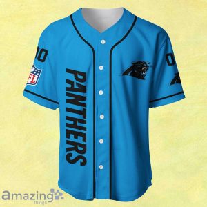 NFL Carolina Panthers Custom Name And Number Baseball Jersey shirt Best Gift Product Photo 2