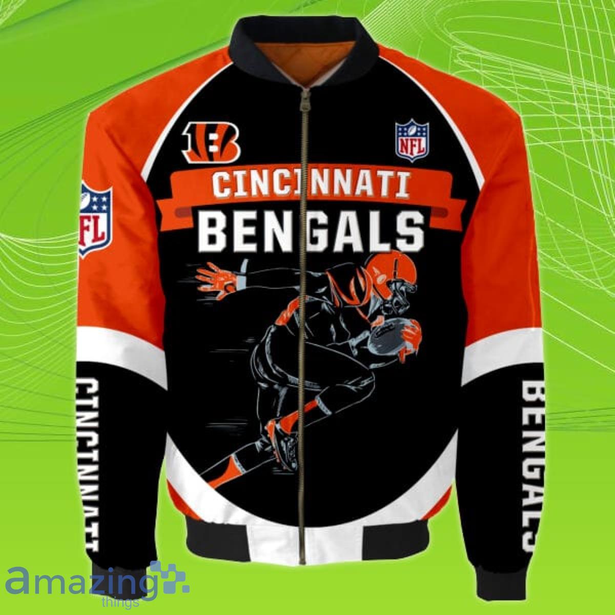 NFL Cincinnati Bengals Bomber Jacket Best Gift For Fans