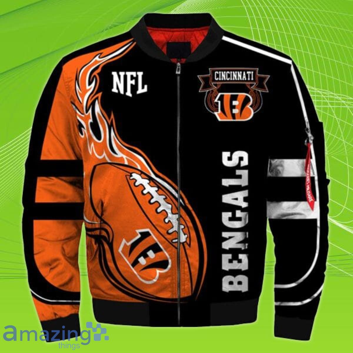 NFL Cincinnati Bengals Bomber Jacket Impressive Gift