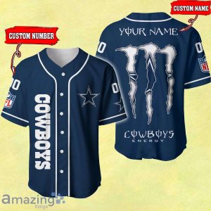 NFL Dallas Cowboys Custom Name And Number Baseball Jersey shirt Best Gift Product Photo 3