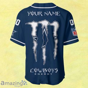 NFL Dallas Cowboys Custom Name And Number Baseball Jersey shirt Best Gift Product Photo 1
