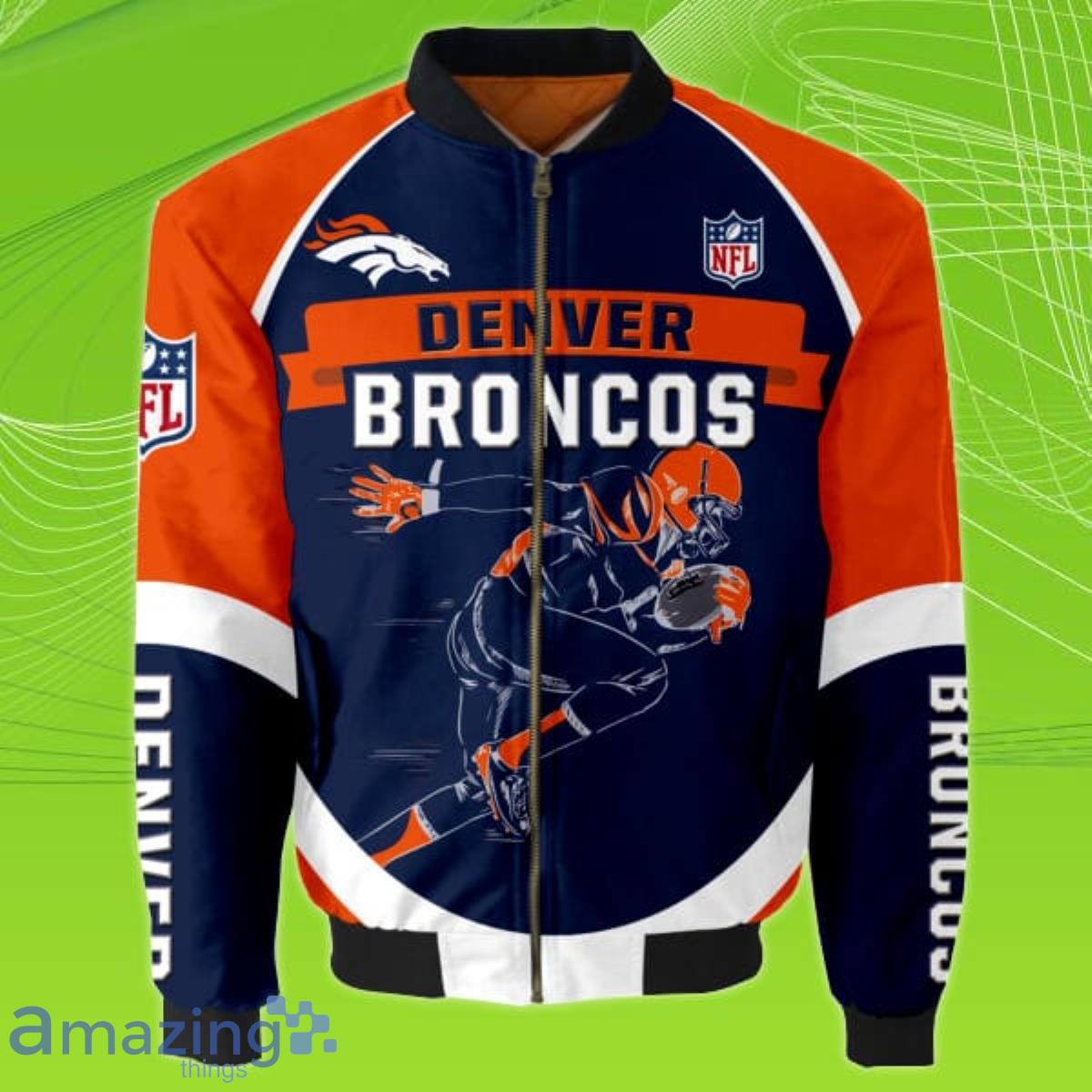 NFL Denver Broncos Bomber Jacket Best Gift For Fans