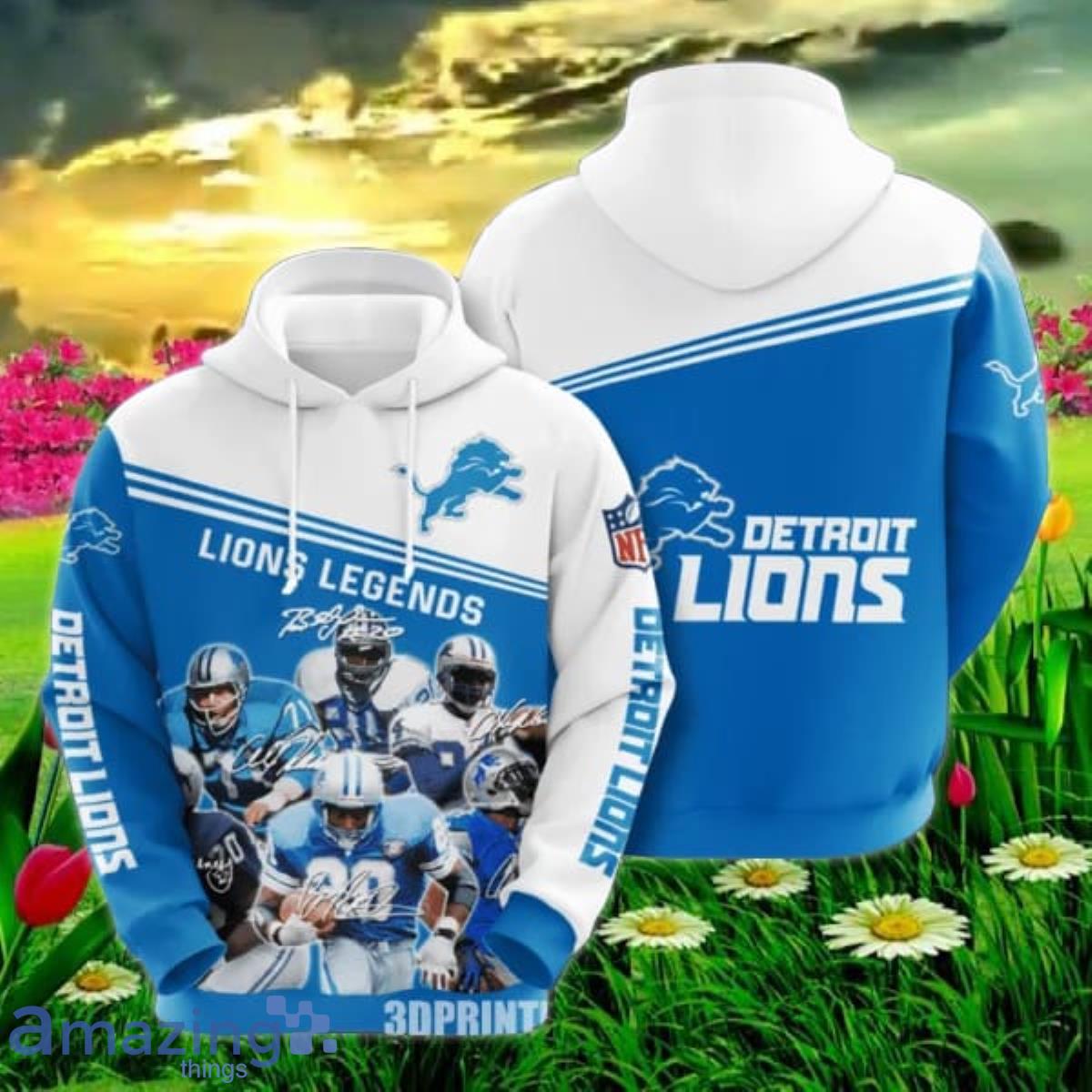 NFL Detroit Lions 3D Hoodie Best Gift For Fans