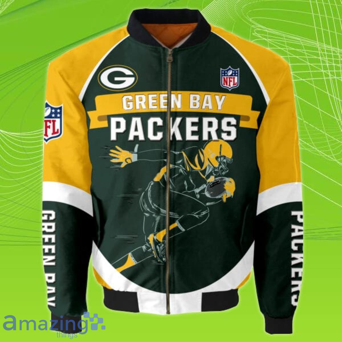 NFL Green Bay Packers Bomber Jacket Best Gift For Fans