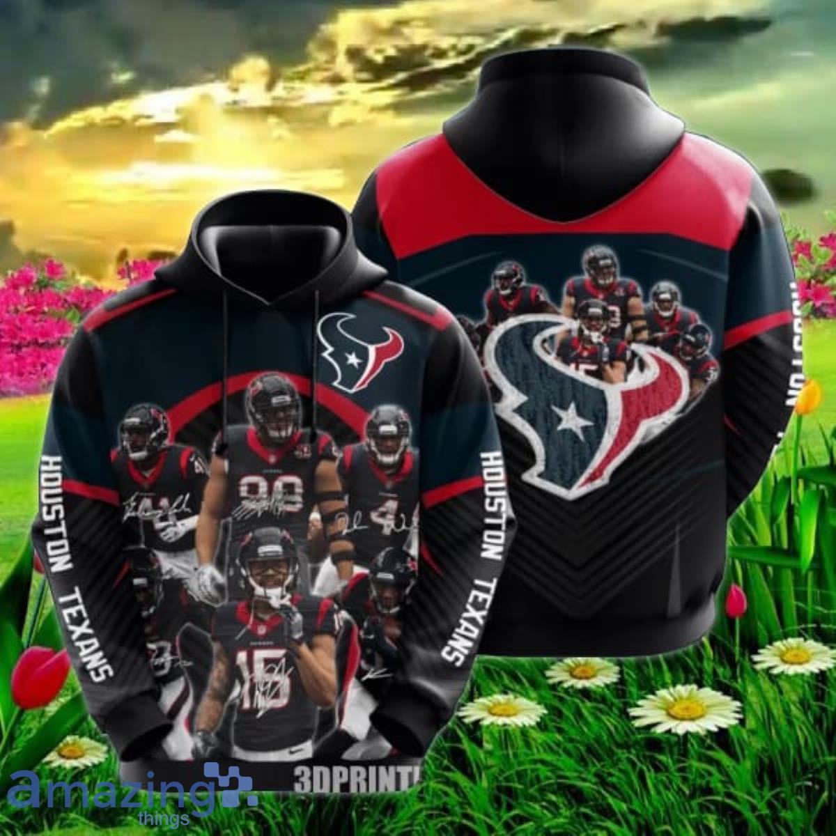 NFL Houston Texans 3D Hoodie Style Gift Men Women