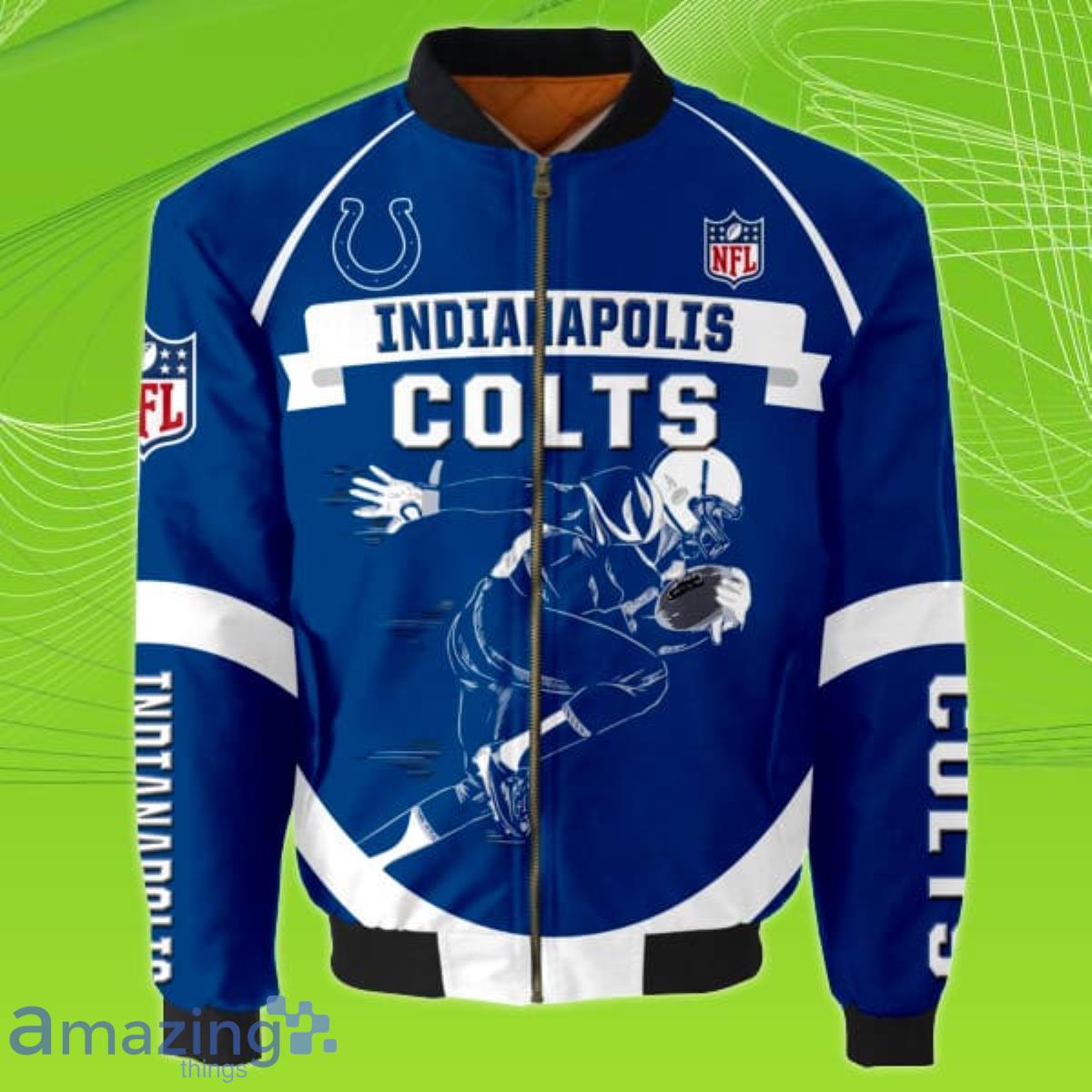 Indianapolis Colts NFL Bomber Jacket Best Gift For Fans