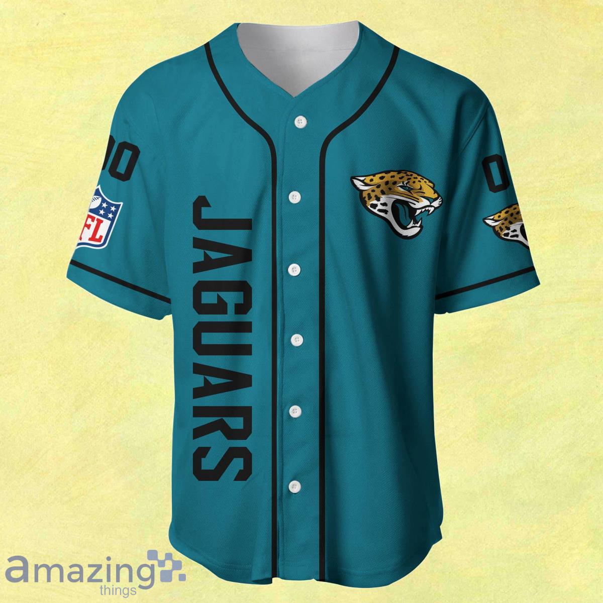 Jacksonville Jaguars NFL Custom Name And Number Best Dad Ever Baseball Jersey  Shirt