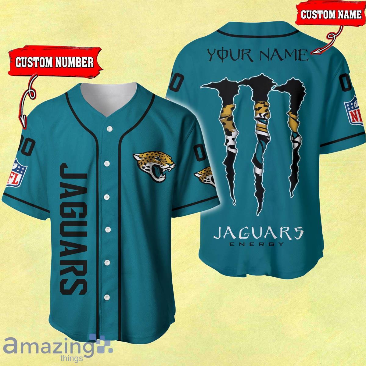 NFL Jacksonville Jaguars Boys' Short Sleeve Player 2 Jersey - XS