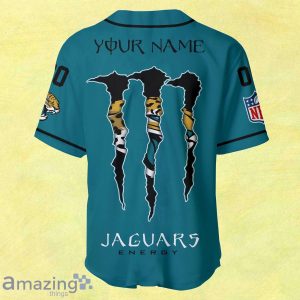 NFL Jacksonville Jaguars Custom Name And Number Baseball Jersey shirt Best Gift Product Photo 1
