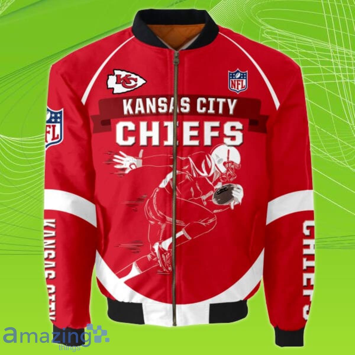 NFL Kansas City Chiefs Bomber Jacket Best Gift For Fans