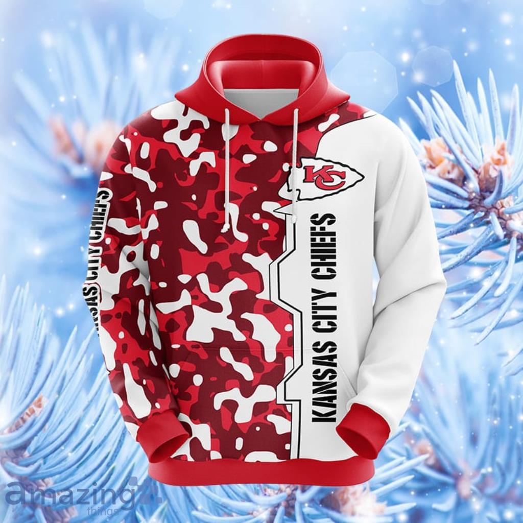 Kansas City Chiefs NFL Red Hoodie, Zip Hoodie 3D All Over Print For Fans