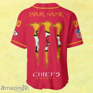 NFL Kansas City Chiefs Custom Name And Number Baseball Jersey shirt Best Gift Product Photo 1
