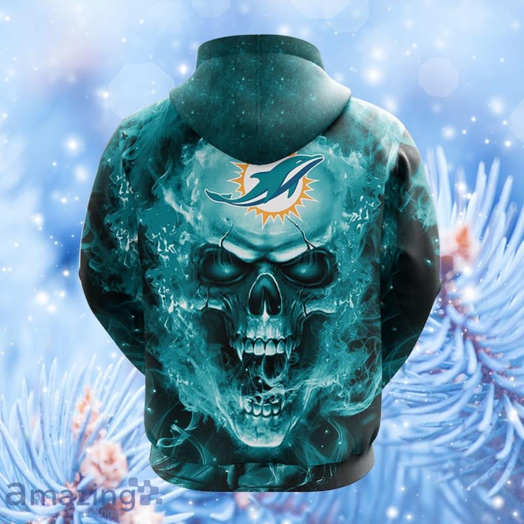 NFL Miami Dolphins All Over Print 3D T-Shirt Hoodie Zip Hoodie