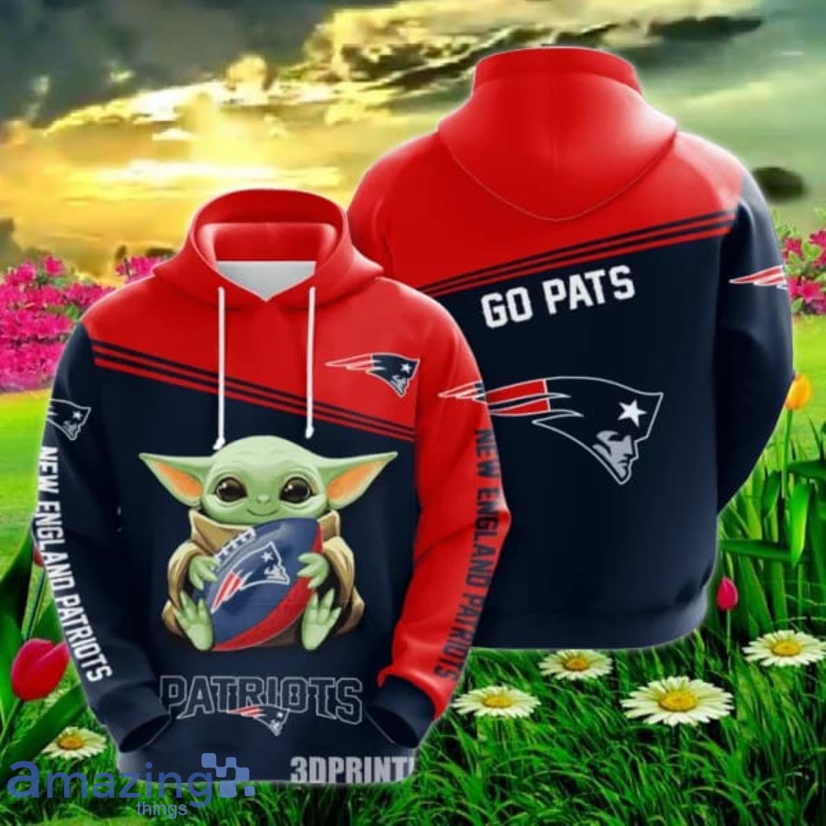 Men / Women New England Patriots 3D Sweatshirt, New England