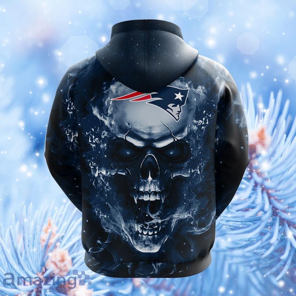 Patriots store skull hoodie