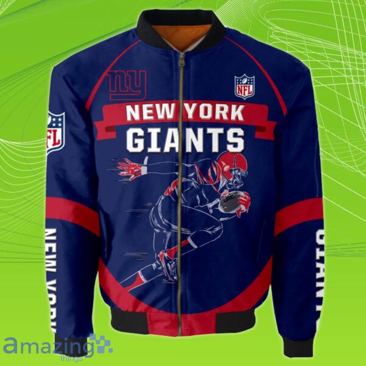 New York Giants NFL Bomber Jacket Style Gift