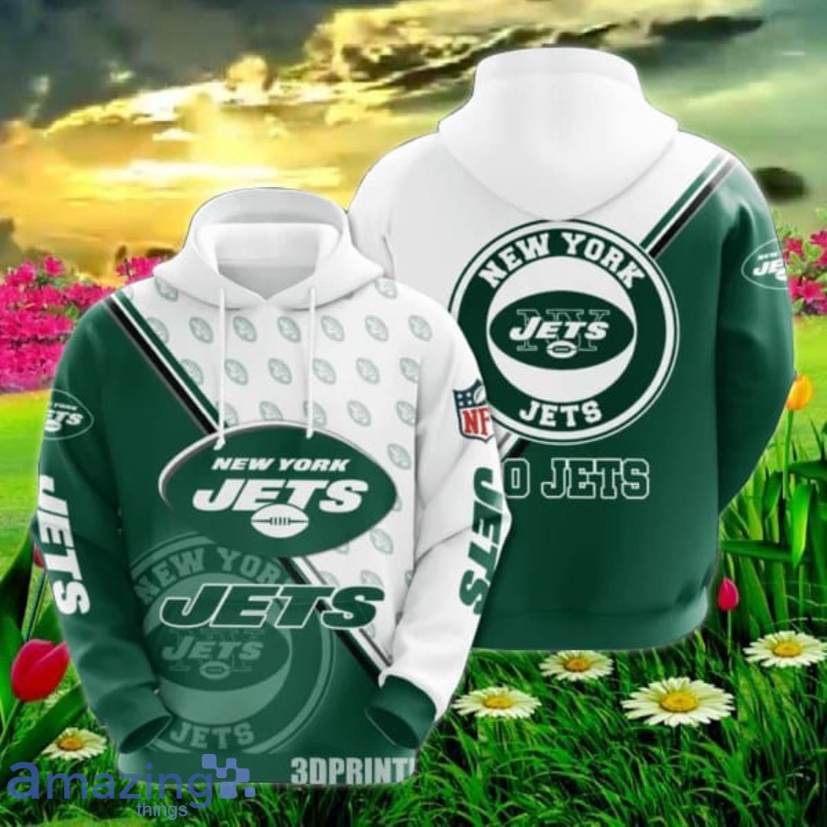 NFL New York Jets 3D Hoodie All Over Print Shirts Stay Cozy And