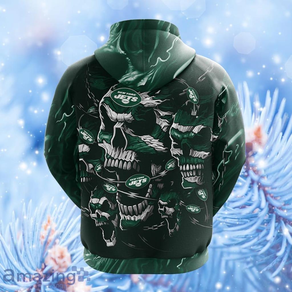 New York Jets NFL Green Unisex Hoodie, Zip Hoodie 3D All Over Print For Fans