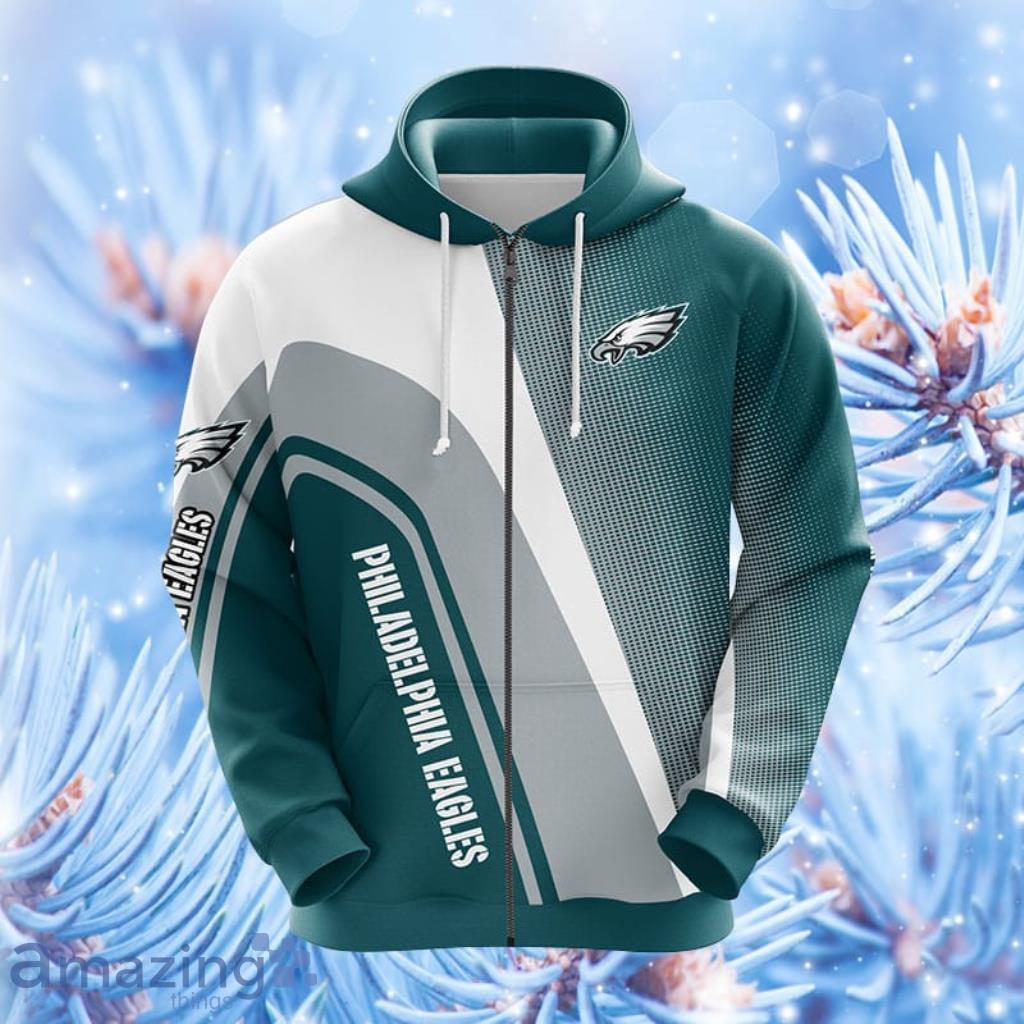 philadelphia eagles zip hoodie