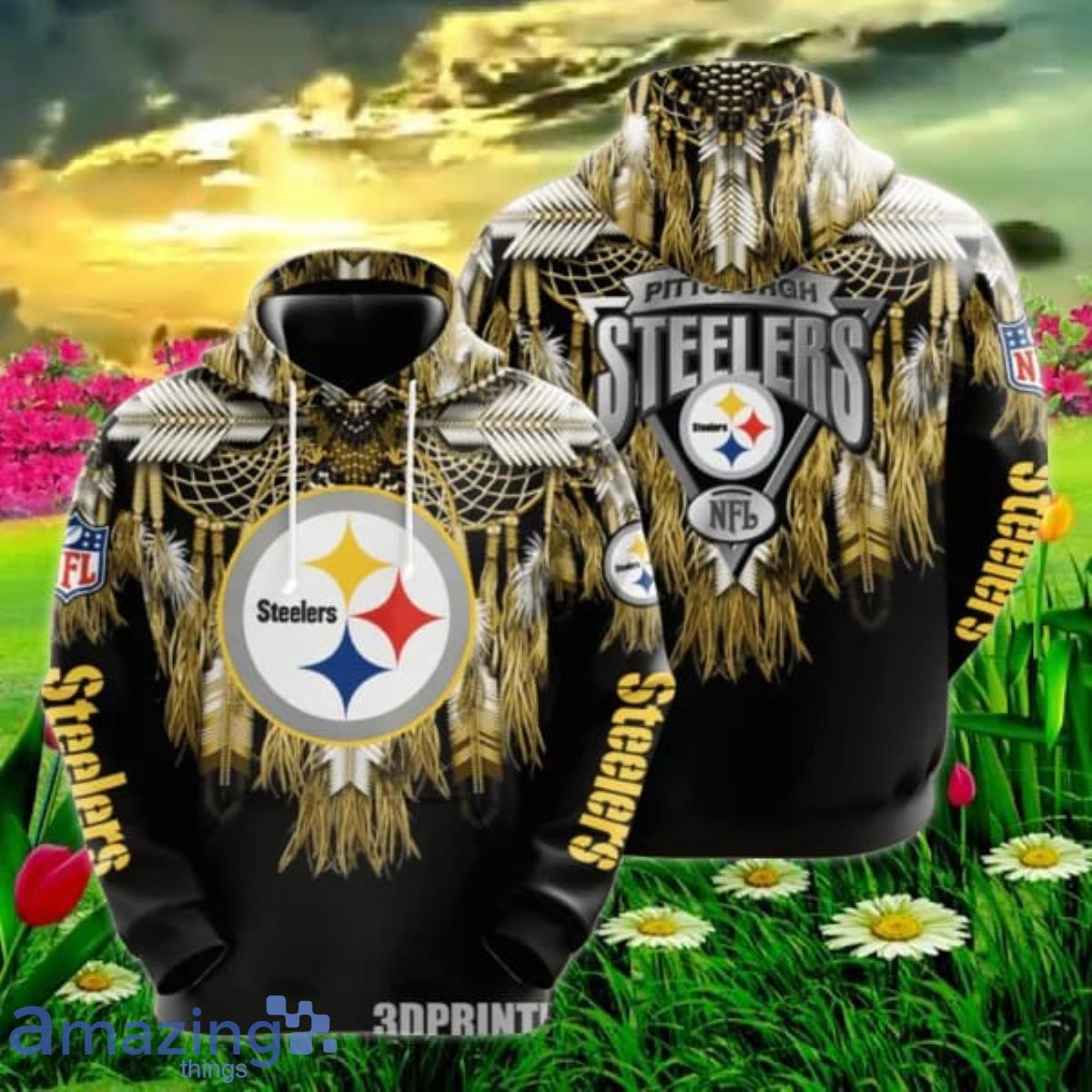 pittsburgh steelers hoodie 4xl